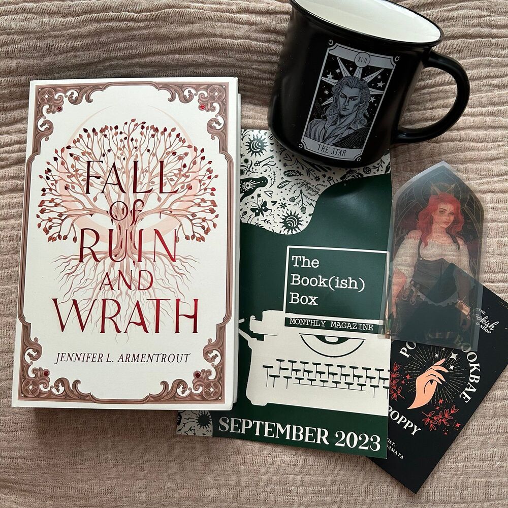 Bookish Box September 2023 Fall of Wrath Jennifer L. Armentrout Special Edition